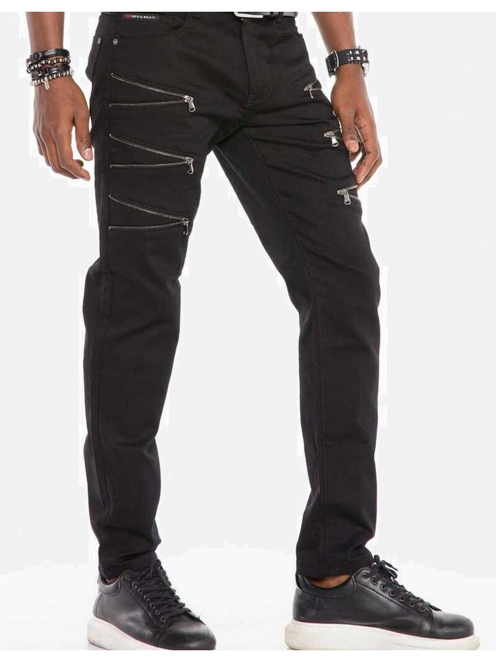 Jeans in schwarz