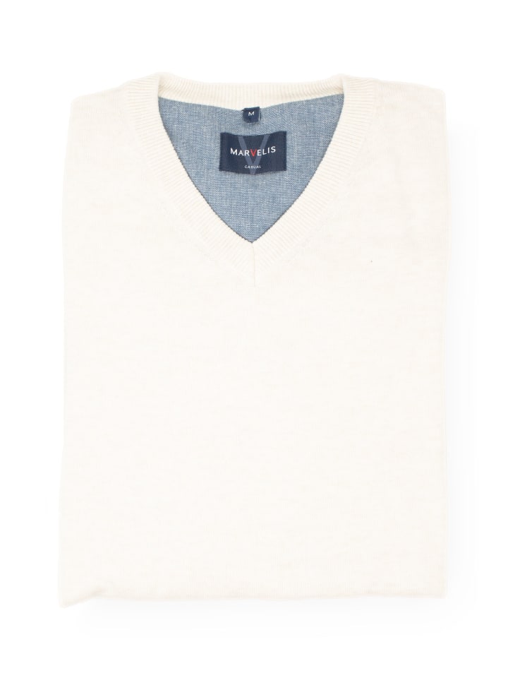 Pullover in Ecru