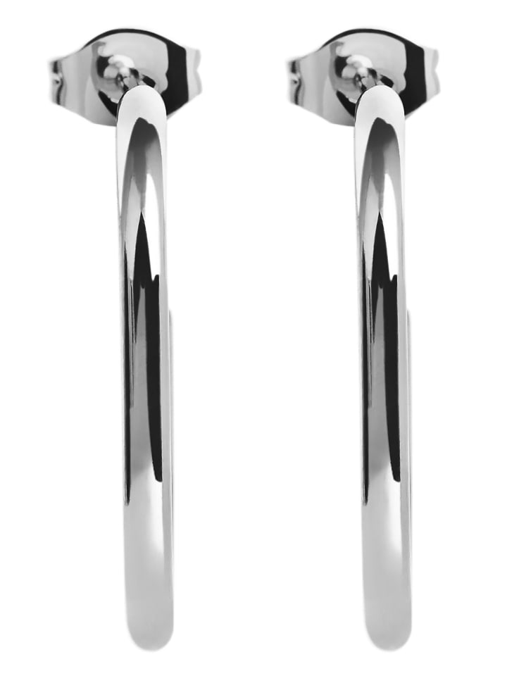Damen Ohrringe – Ohrstecker aus Edelstahl in silber