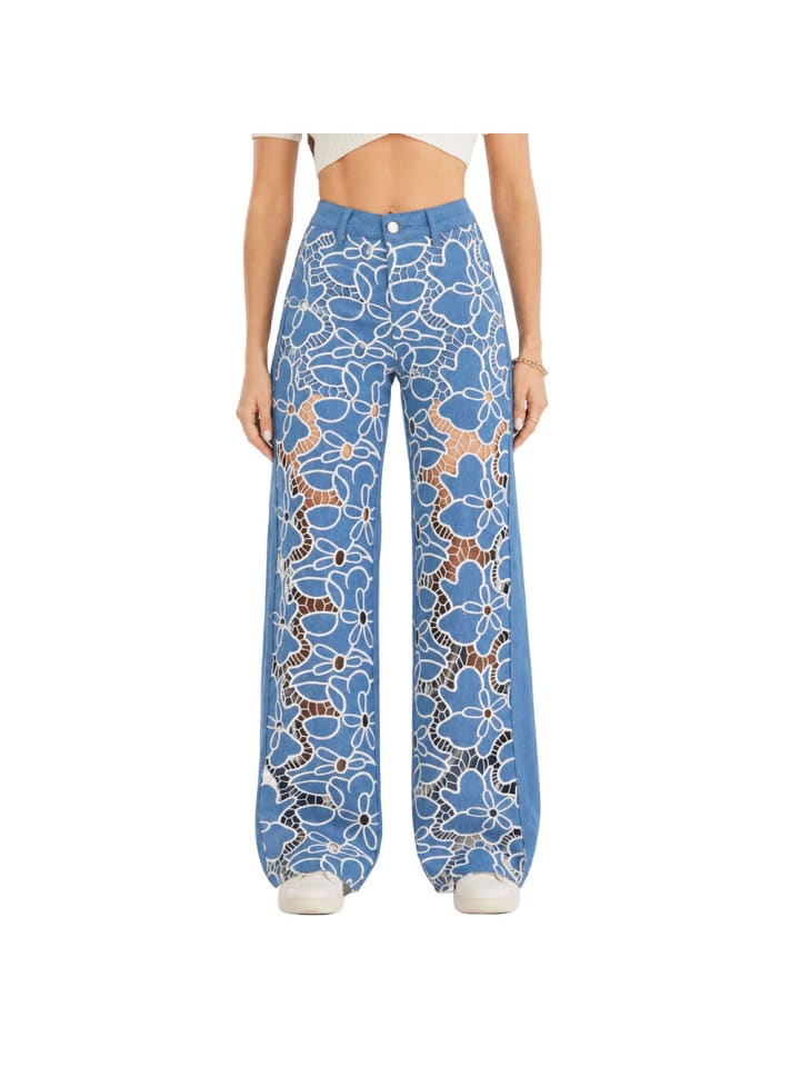 Jeans in Blau