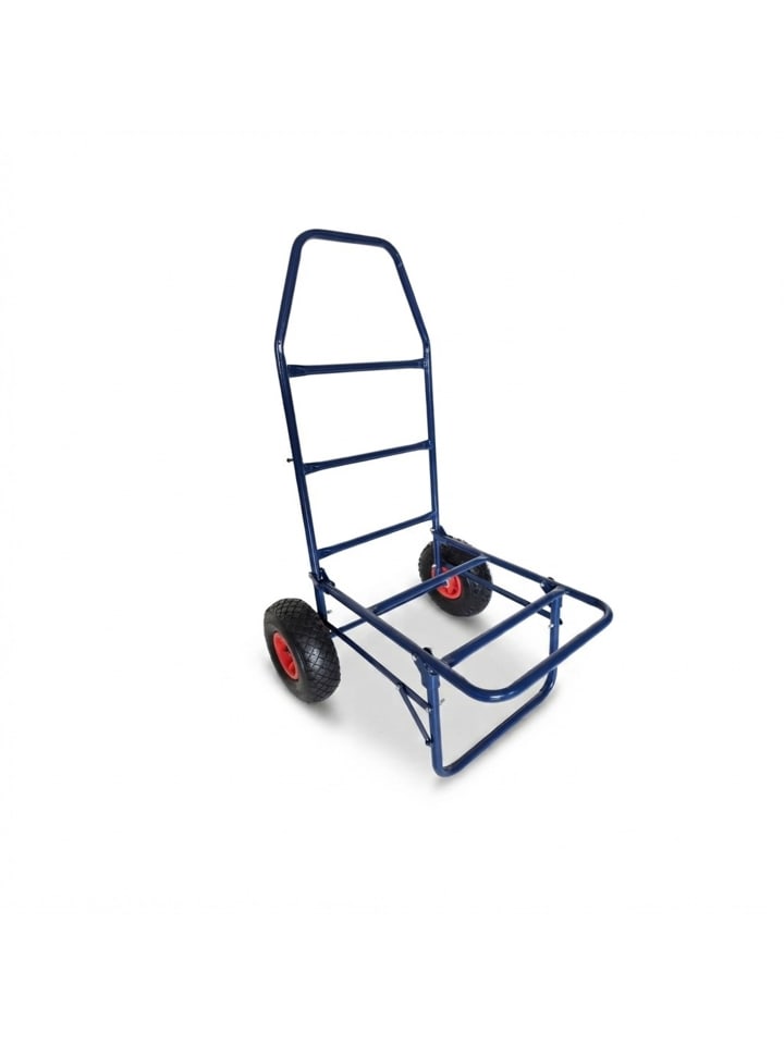 Transportwagen in Blau – (B)50 x (H)102 x (T)37 cm