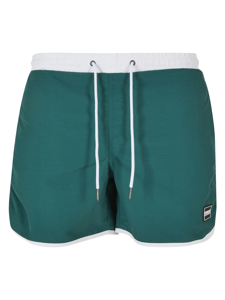 Beachwear - Bottom in white/green