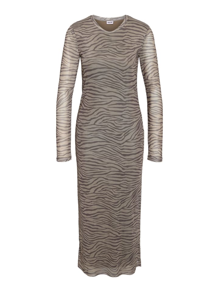 Maxikleid in Chinchilla