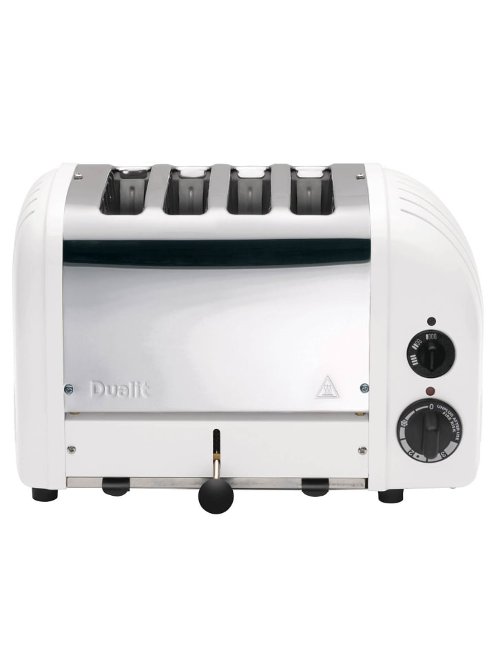 DUALIT | Toaster, NEWGEN, weiß, 4 Scheiben