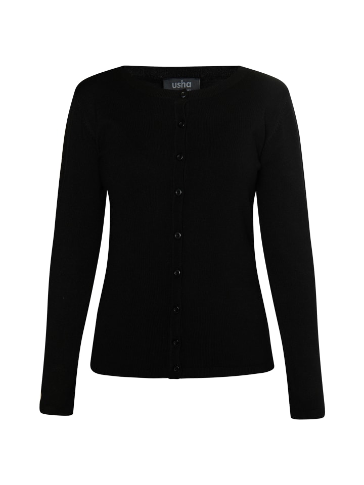 Damen Strickjacke in Schwarz