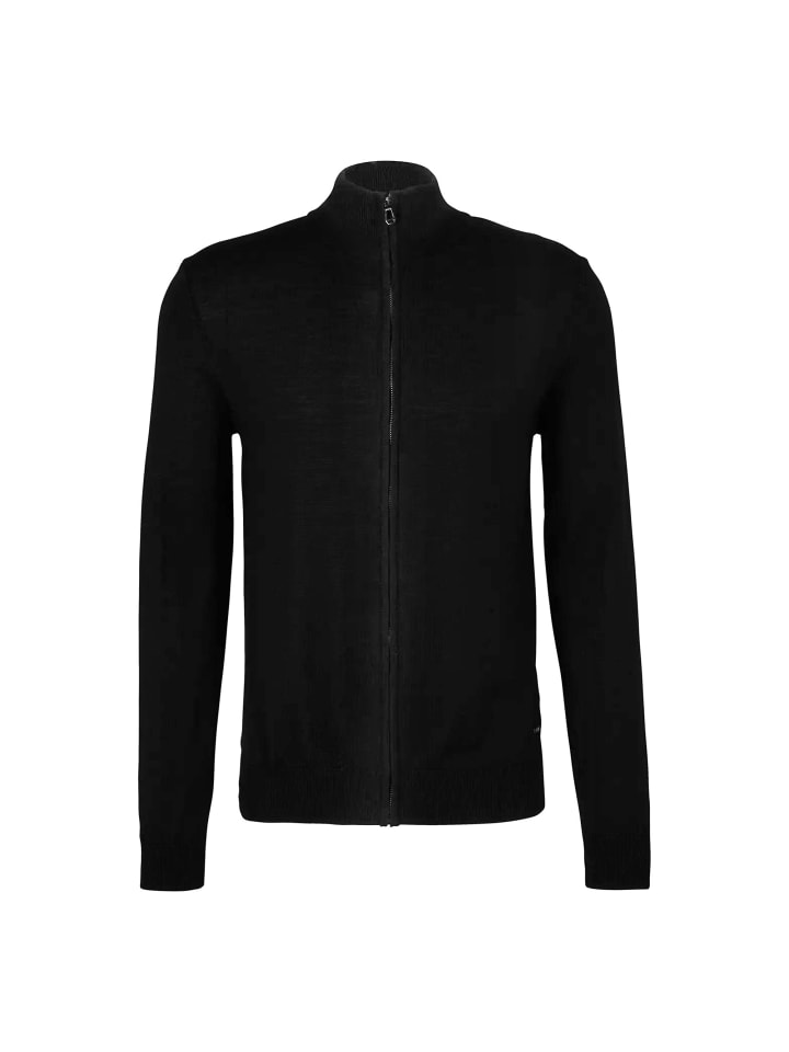 Strickjacke in Schwarz