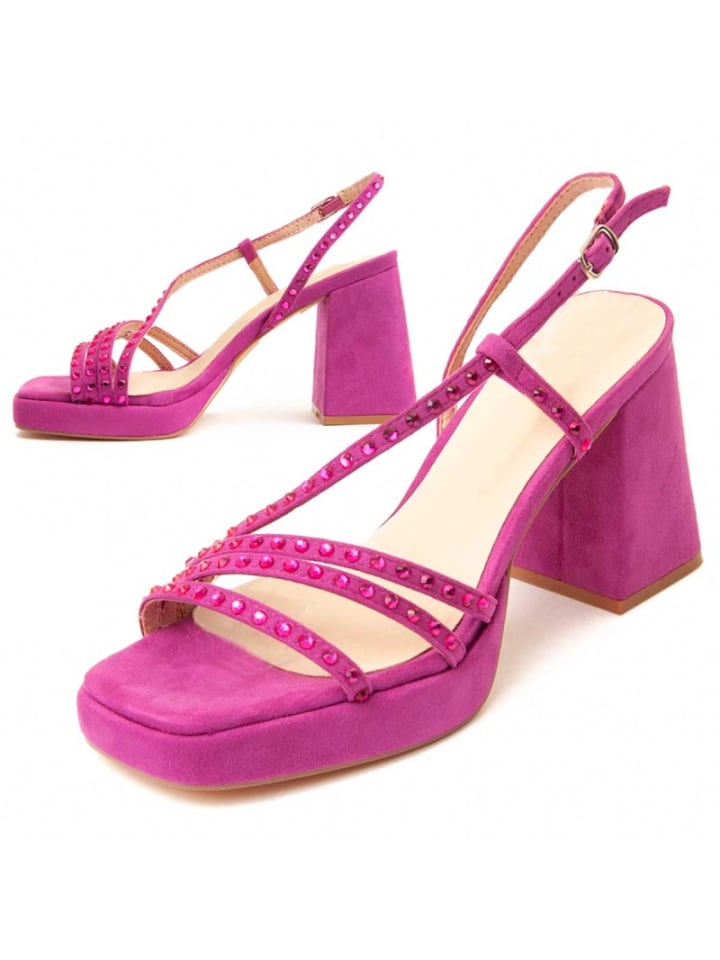 Sandalen Absatzsandalen Festsand2 in Rosa