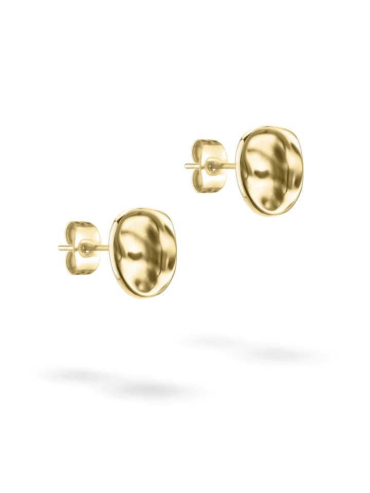 Ohrstecker Organic Shapes in gold