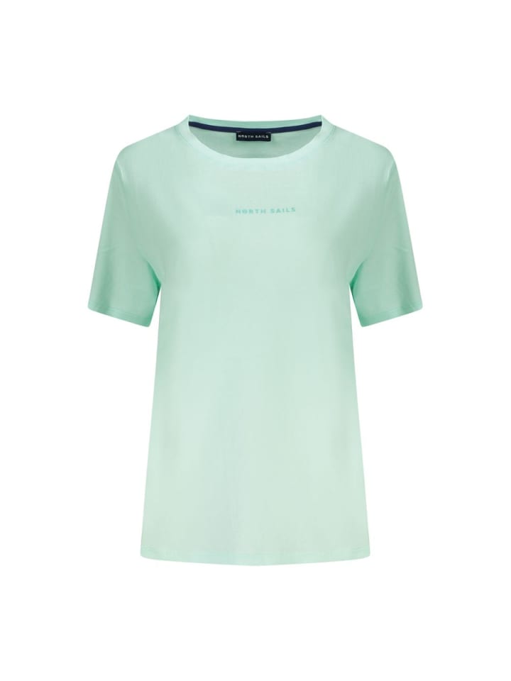 Grün Baumwolle Damen T-Shirt