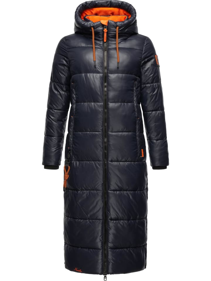 Steppmantel Schmuseengel in Navy