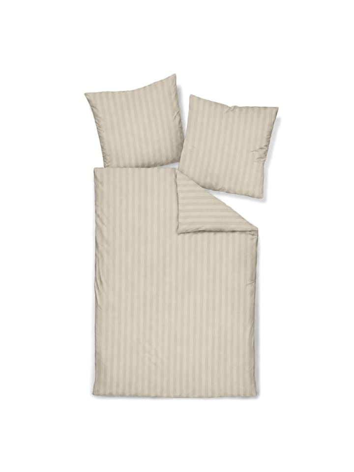 Bettwäsche Stripe in beige