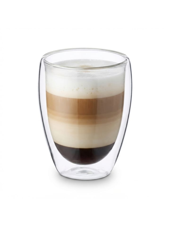 6 x Latte Macchiato Gläser in Transparent