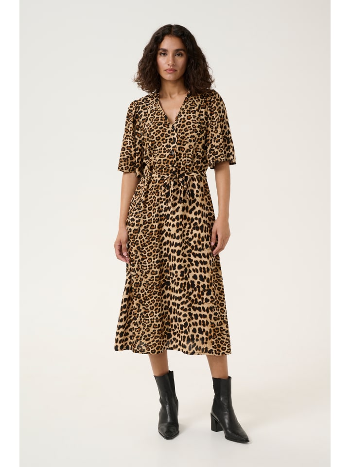 Kleid KAarina Regular fit in Classic Leopard