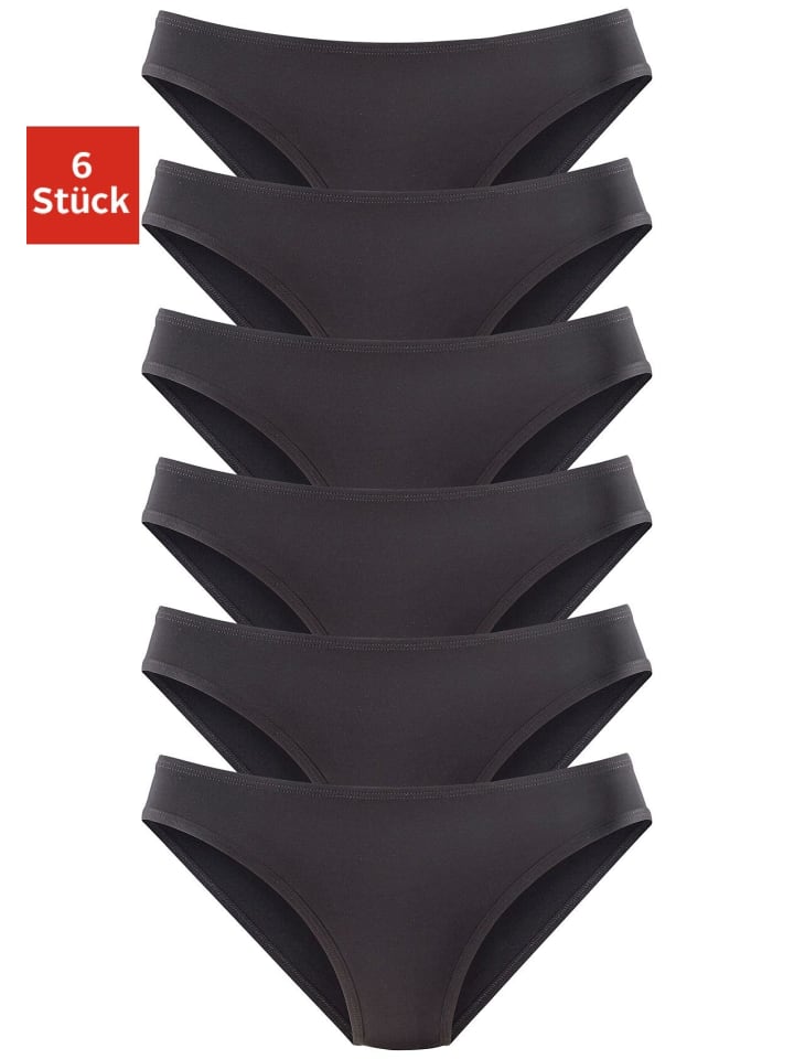 Jazz-Pants Slips in schwarz