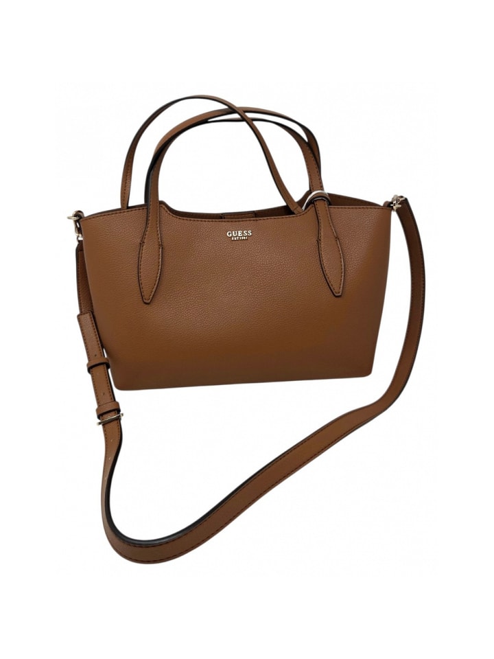 Shopper GUESSMelody 2in 1 Satchel in Braun