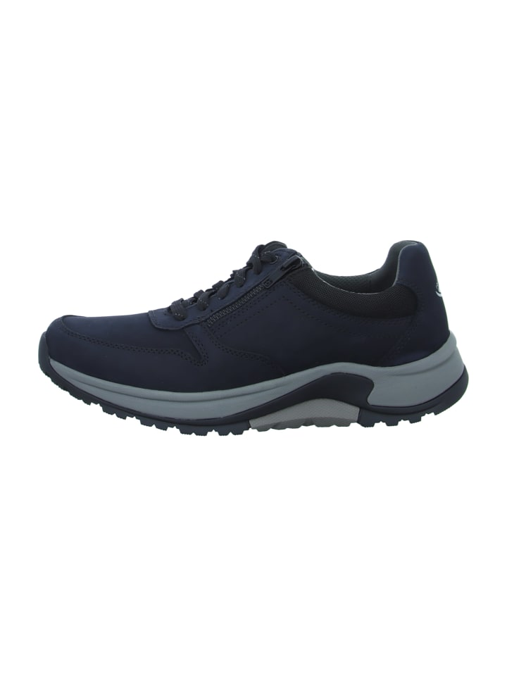 Komfort Schnürschuhe in Blau