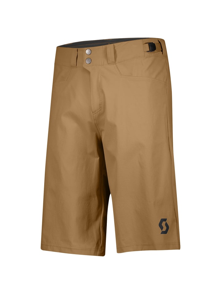 Short M TRAIL FLOW W/PAD SHORTS in Beige