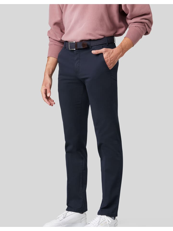 Chinohose Rio 2-7664 in Marine