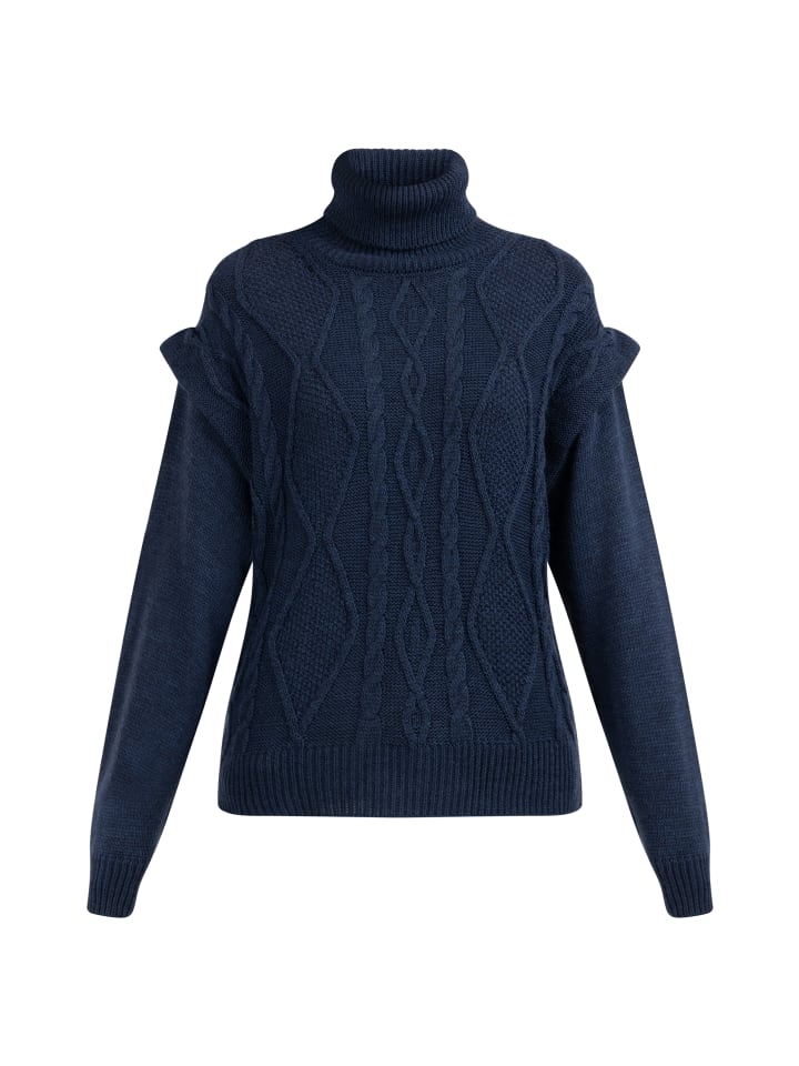 Damen Strickpullover in MARINE