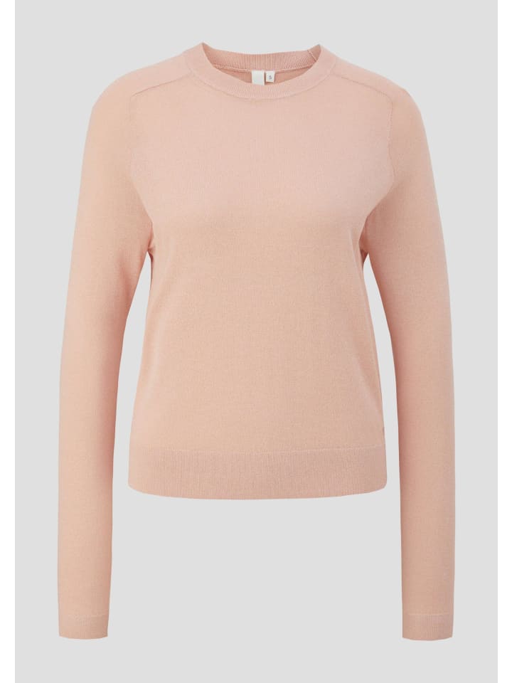 Strickpullover in 4056_perlmuttrosa