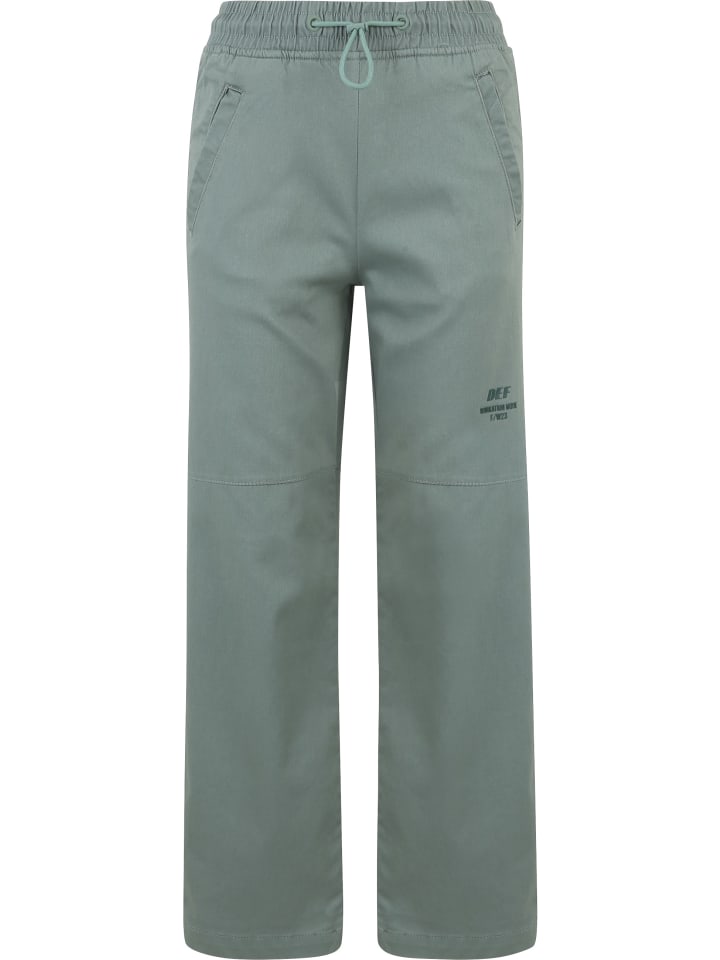 Trousers - Chino in green