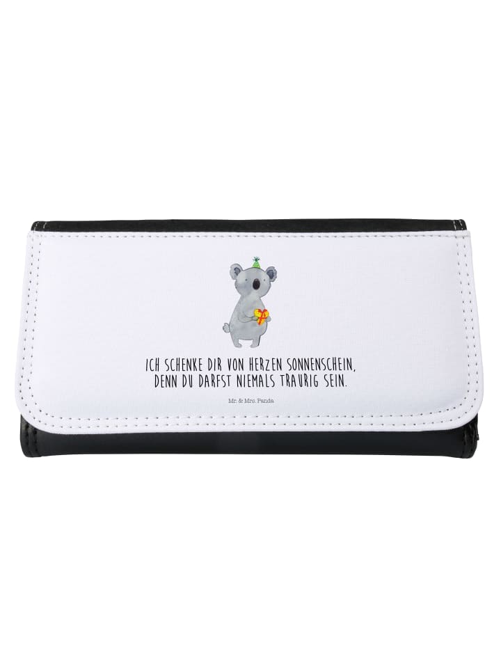 Portemonnaie Koala Geschenk mit Spruch in Weiß
