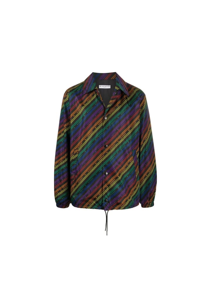 Schwarz Polyamid Jacke