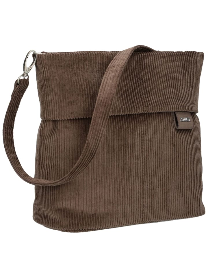 Beuteltasche Mademoiselle M8 in Cord-Wood