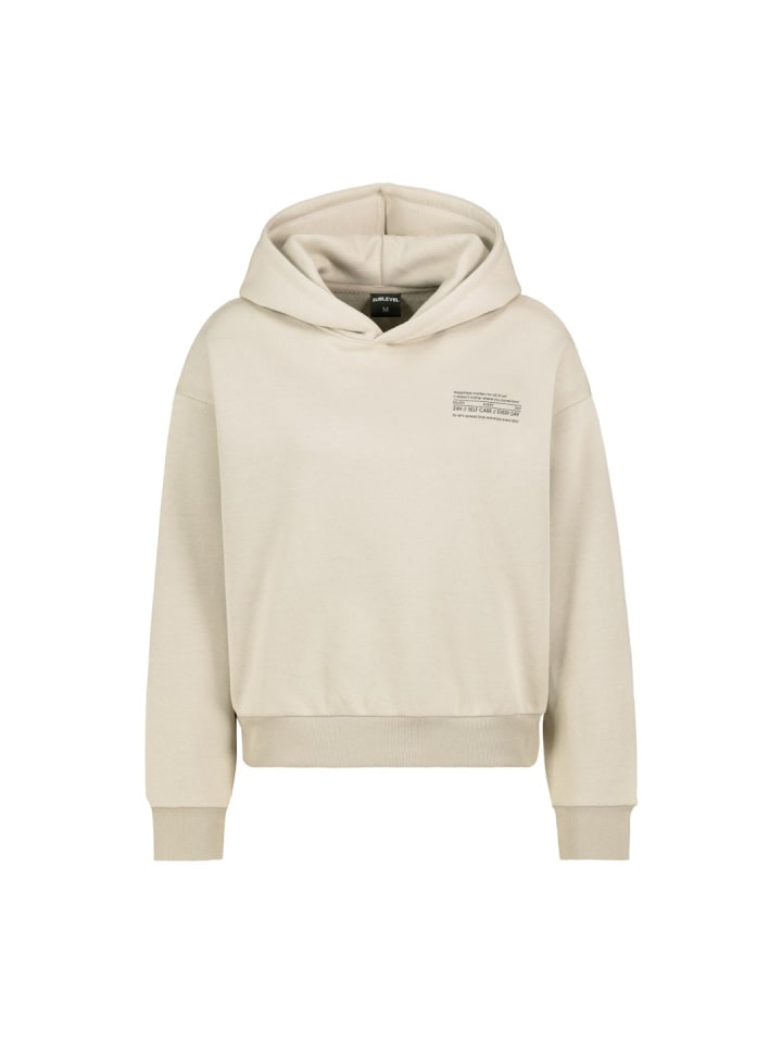 Sweatshirt in nude beige