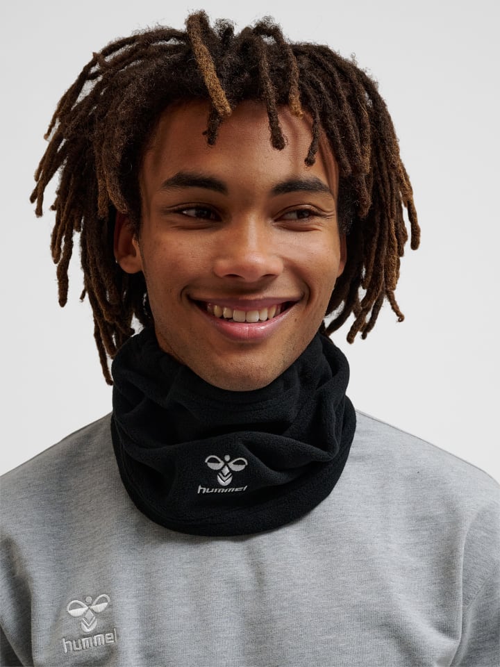 Neck Tube Hmlfleece Erwachsene in BLACK
