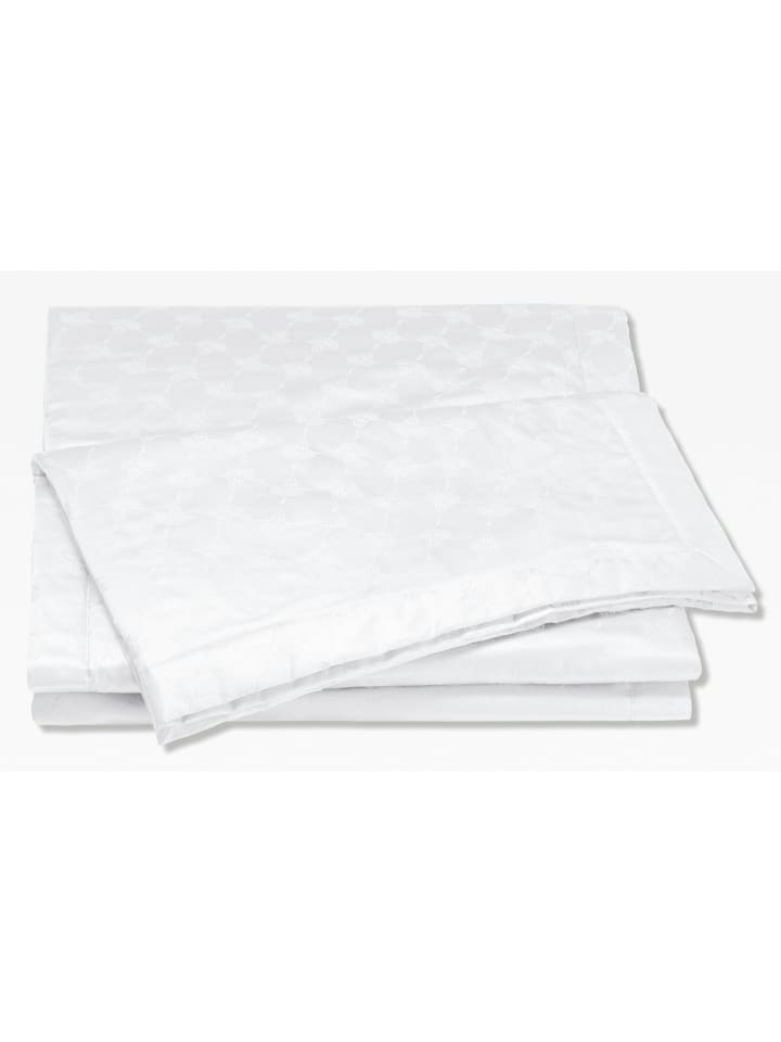 JOOP! CORNFLOWER ALLOVER Plaid 150x210 cm, Weiß