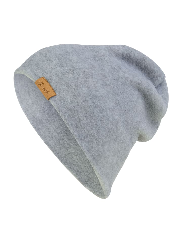 Beanie Umschlag in silber mel.