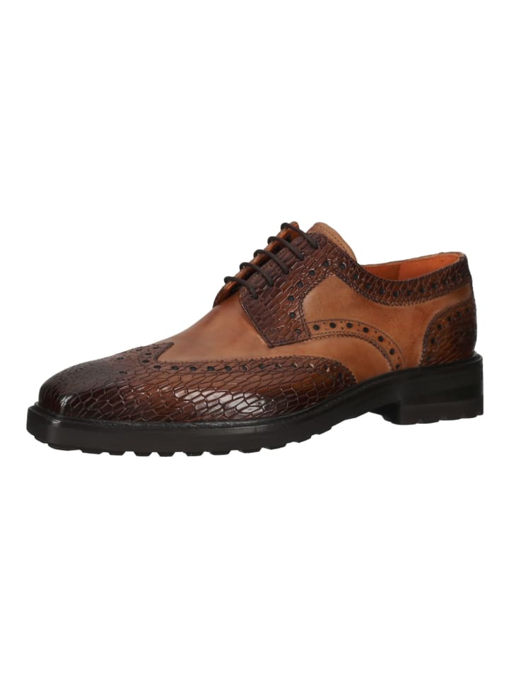 Halbschuhe Braun