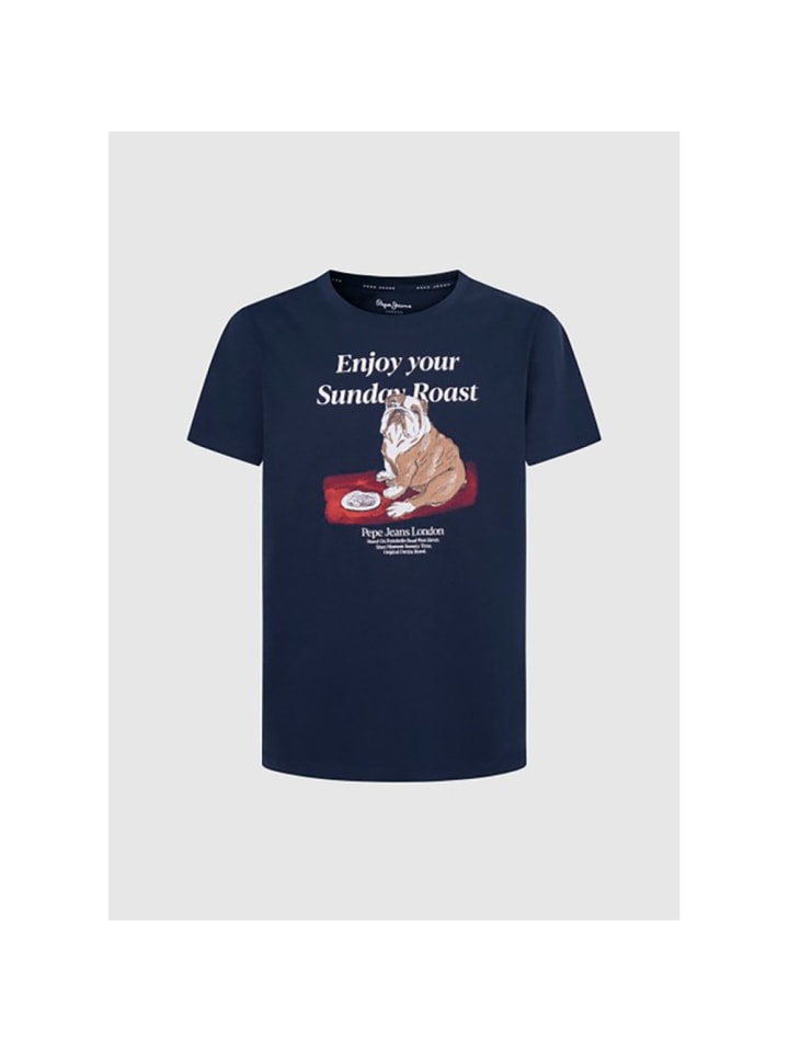 Tshirt in Blau