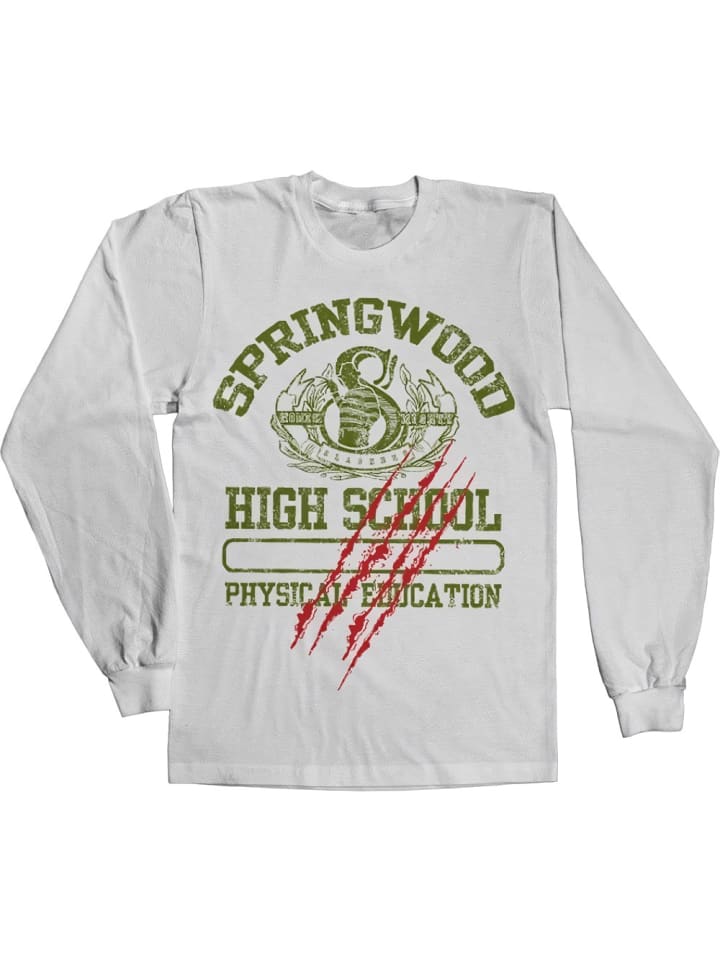 Longsleeve in Weiß
