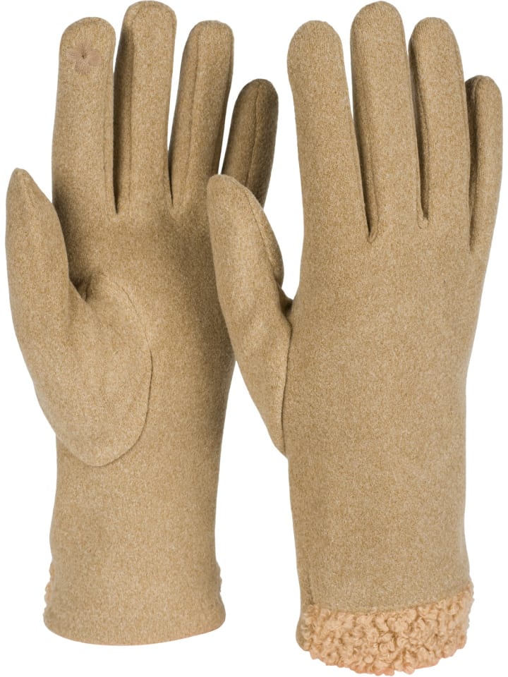 Touchscreen Handschuhe in Camel