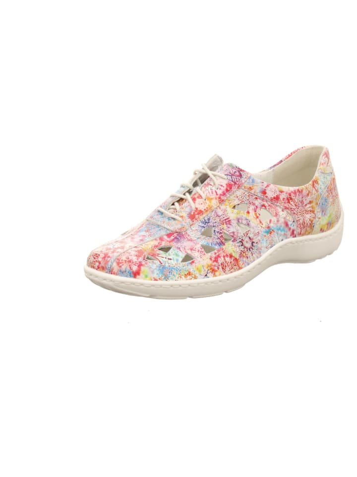 Schnürschuhe in mehrfarbig