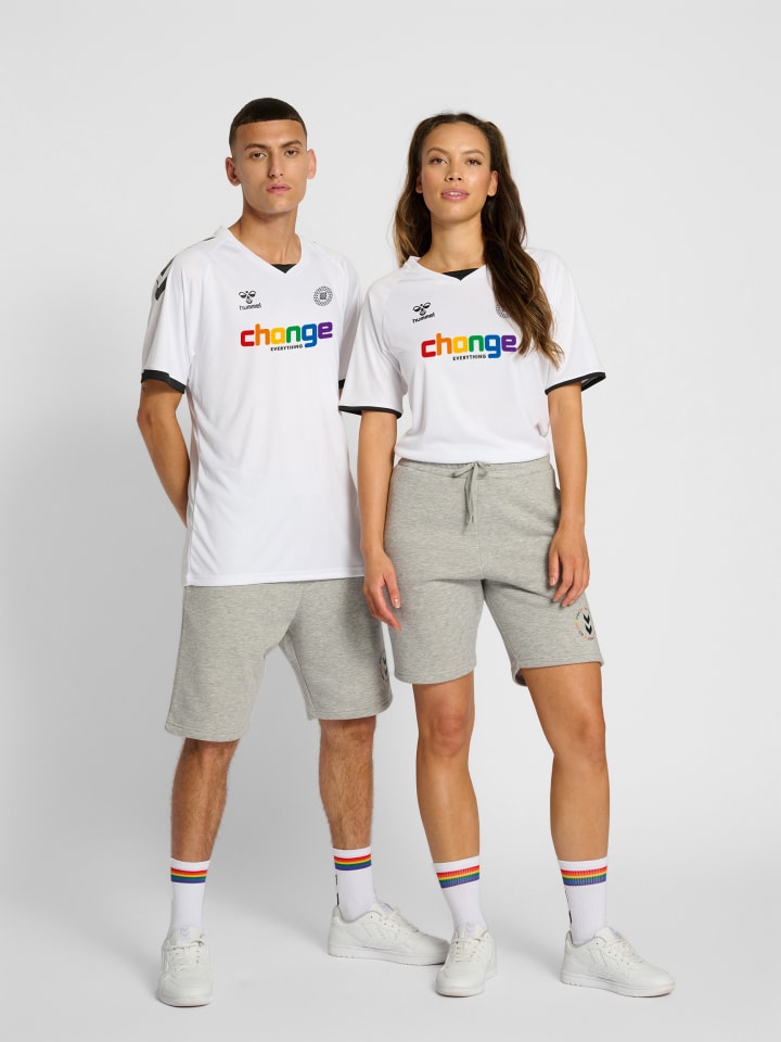 T-Shirt Raglanärmel Hmlchange Lebensstil Erwachsene in WHITE