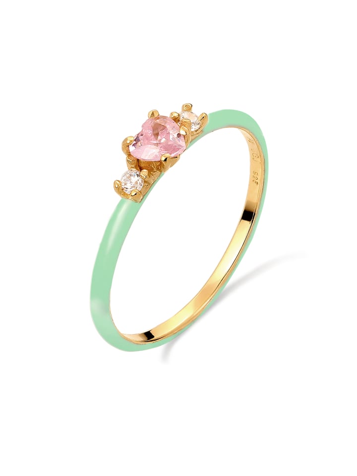 Ring 925 Sterling Silber in Gold