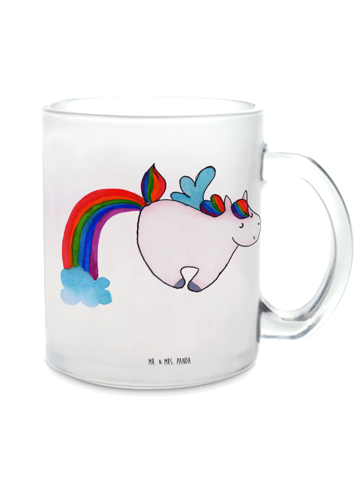Tasse Einhorn Fliegendes Pferd ohne Spruch in Transparent