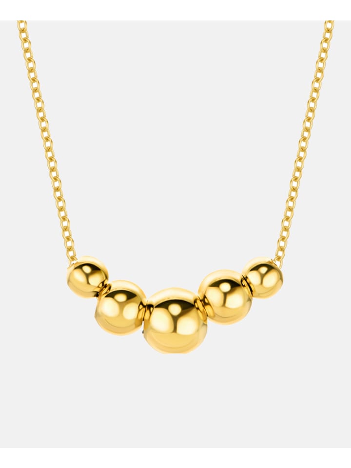 Halskette aus 375 Gelbgold