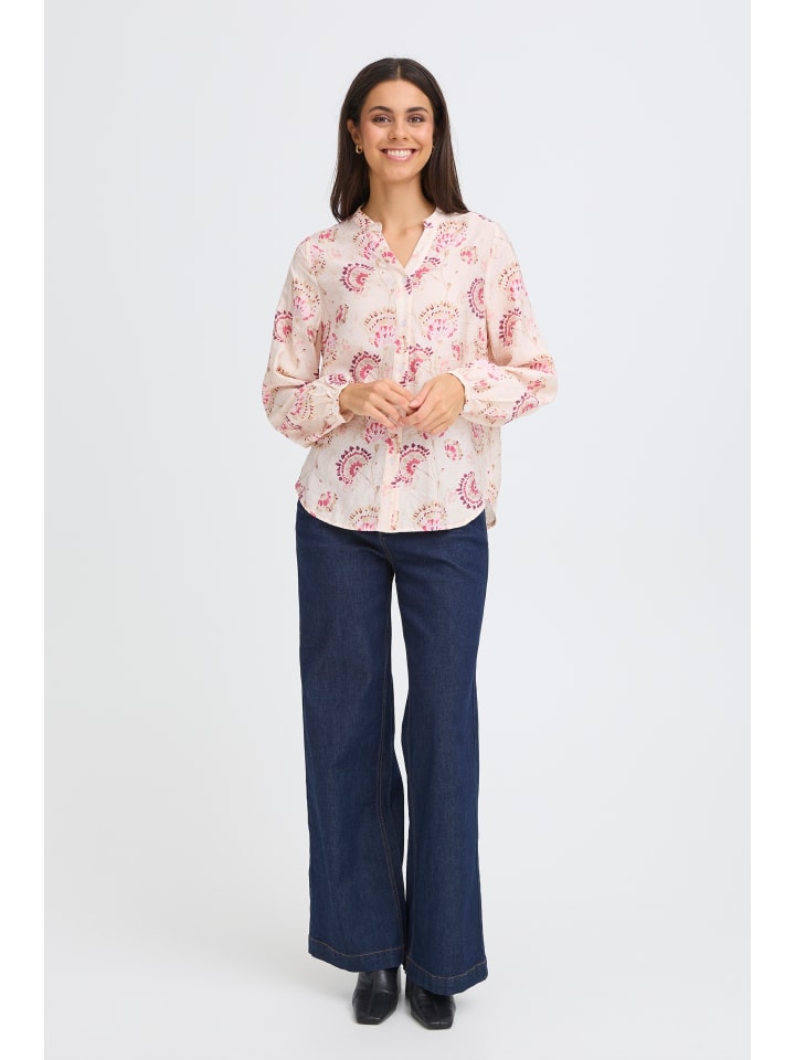 Langarm FRKALIA Regular fit in ORCHID FLORAL