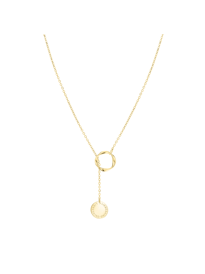 Halskette The Organic Twist in gold