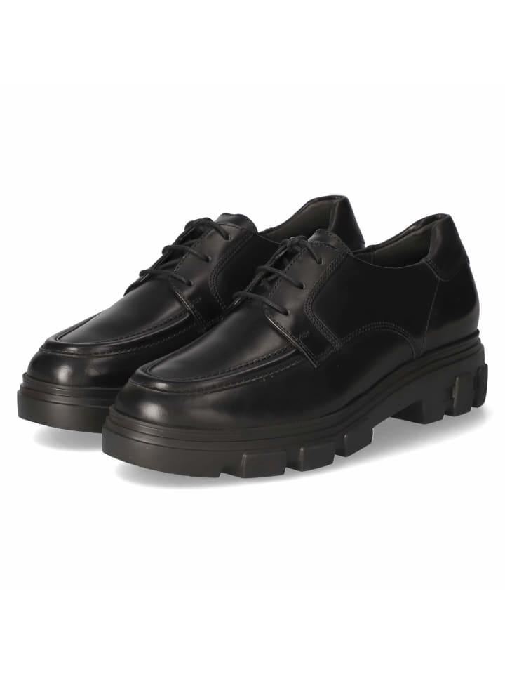 Halbschuhe in schwarz