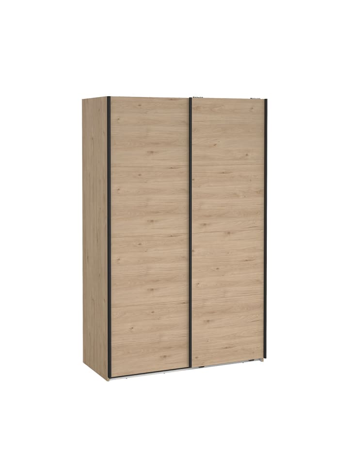 Schiebetürenschrank Bergamo (2-türig) Eiche 139 x 67 cm