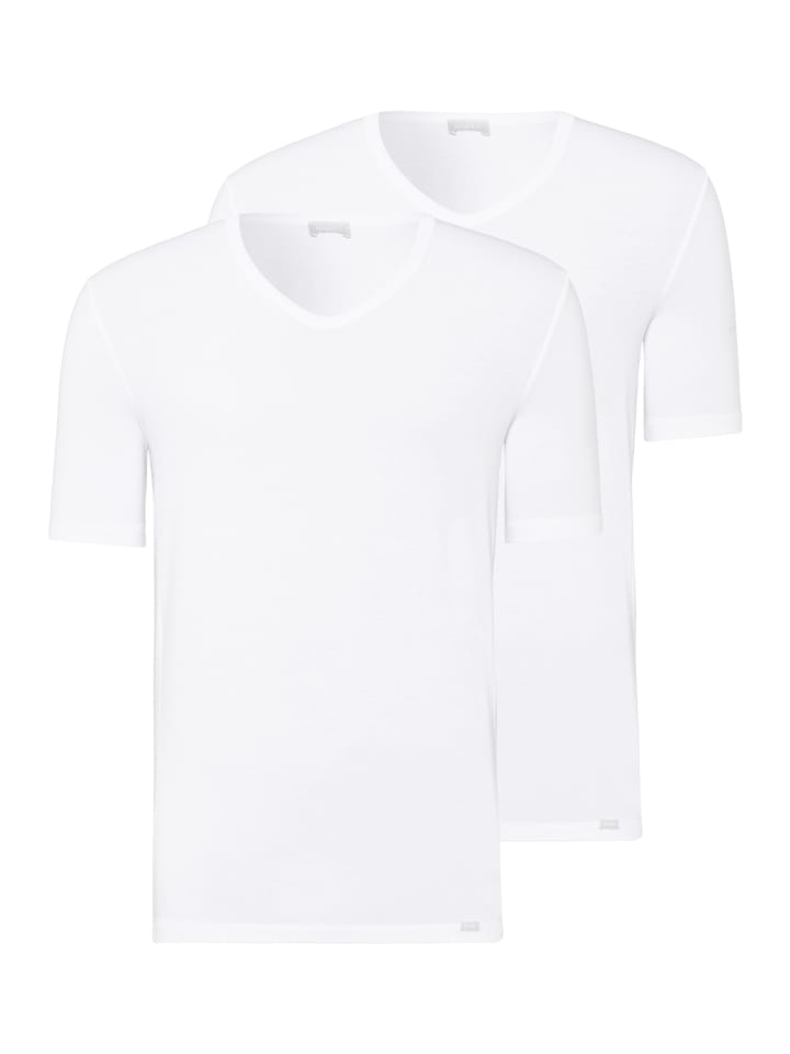 Unterhemd / Shirt Kurzarm Natural Function in Weiß