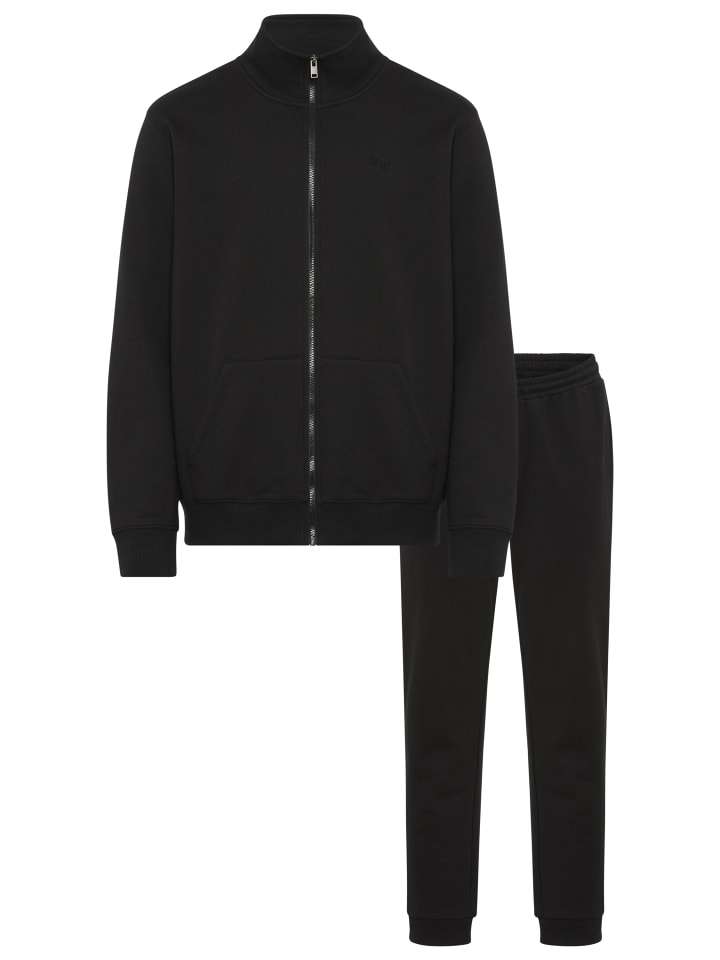 Sweatanzug in schwarz