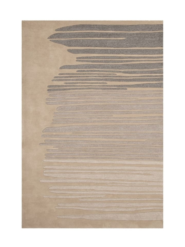 Kurzflor Teppich Said Frisee 7103 in Beige