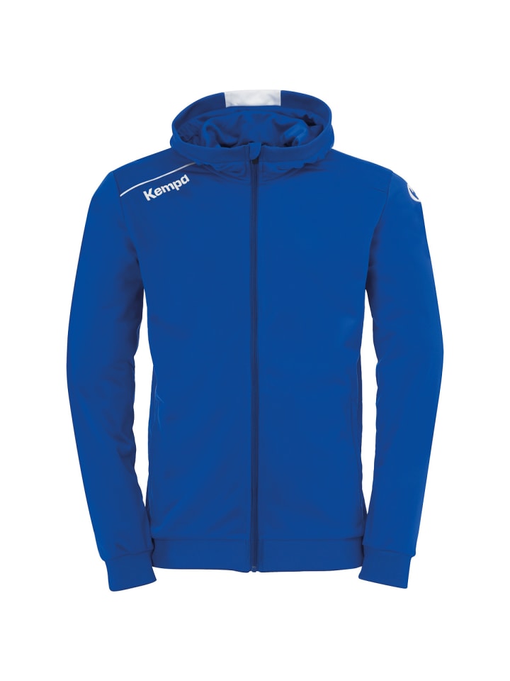 Trainingsjacke PLAYER HOOD JACKET in royal/weiß