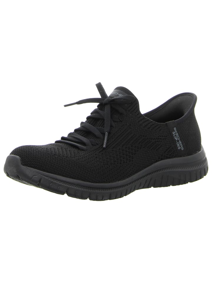Sportlicher Slipper in schwarz